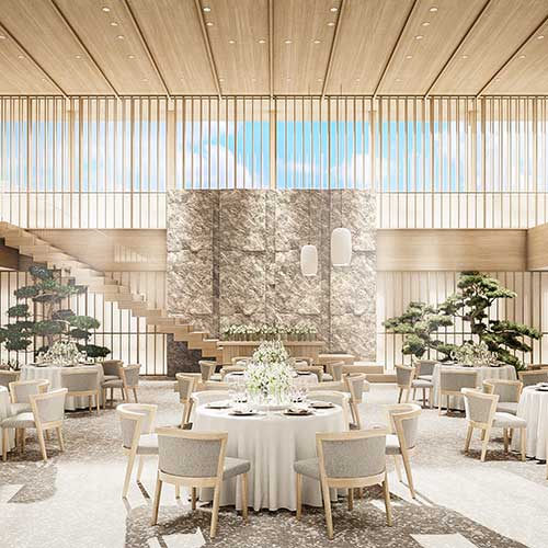 福岡・天神新会場「THE CLASSICA GOEN」ウエディング受注開始のお知らせ― 第二弾完成予想パースと公式ホームページを公開 ―